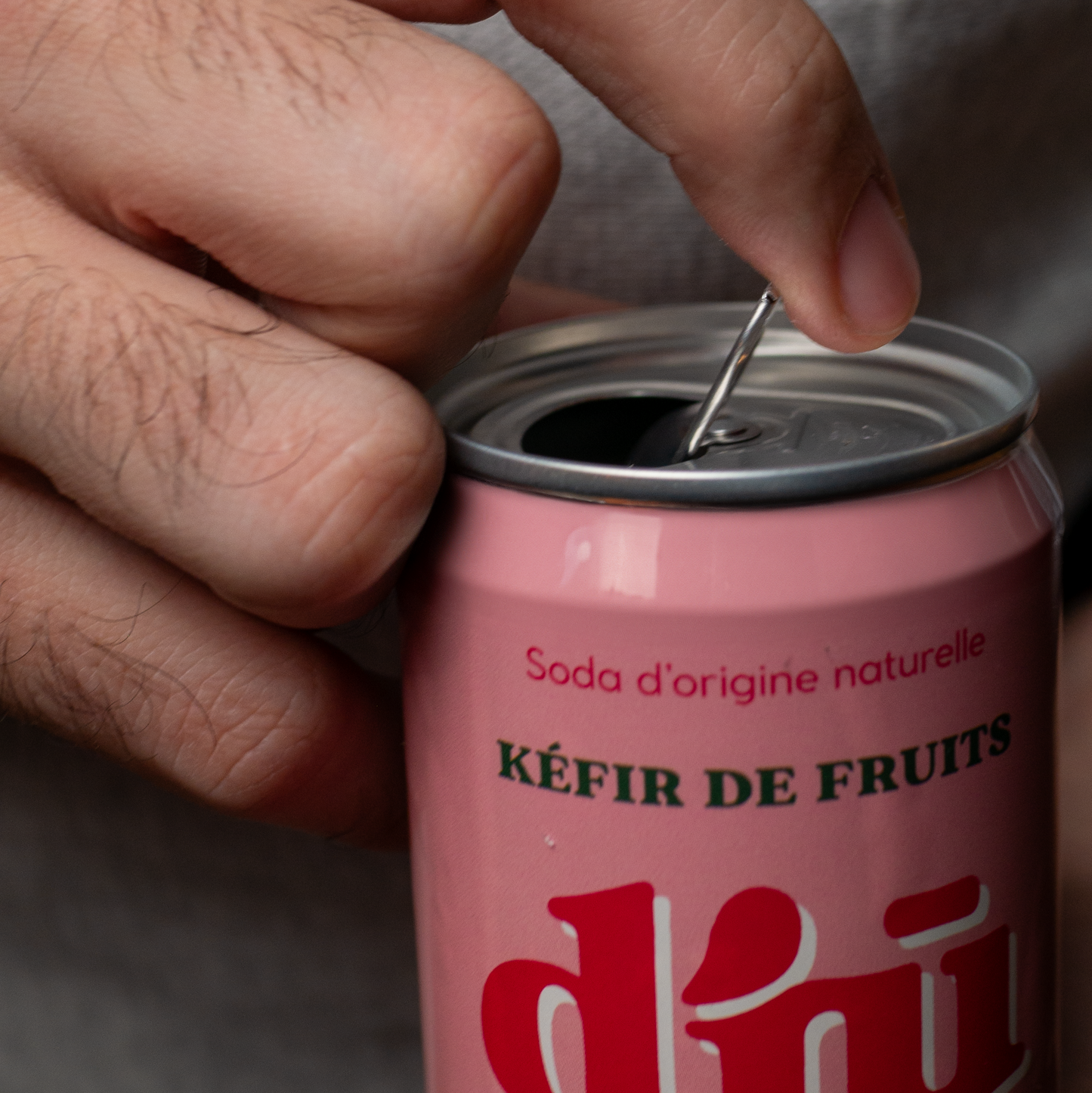Ouverture canette dju