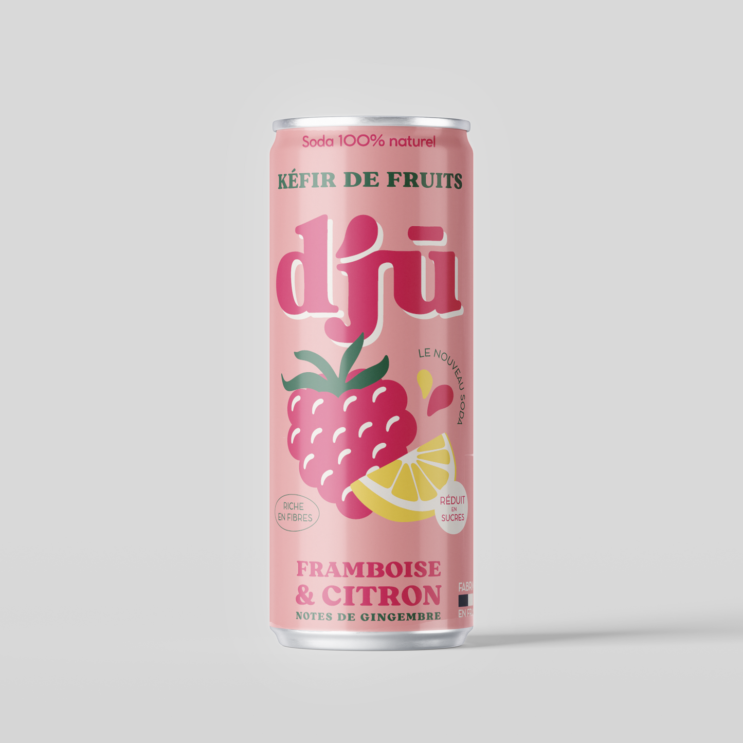djū Framboise Citron 33cl
