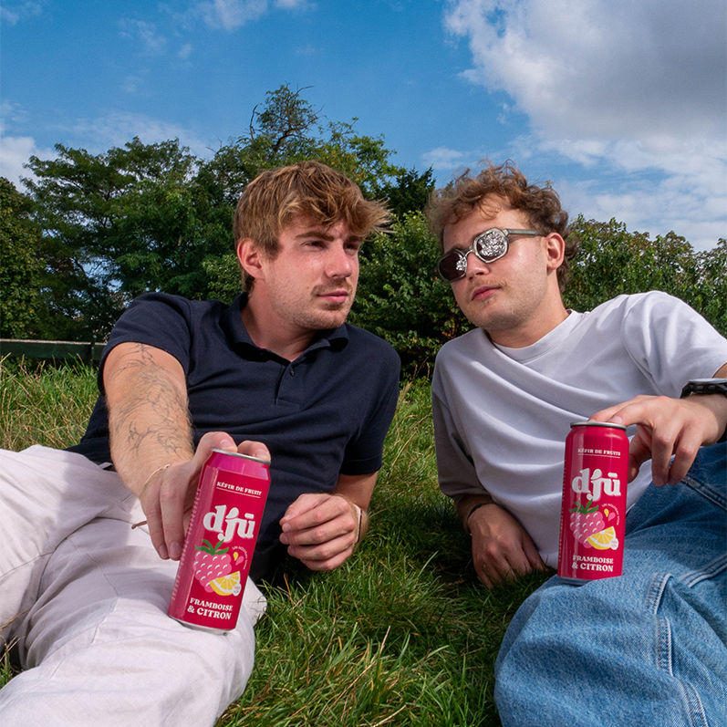 djū Framboise Citron 33cl